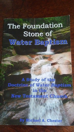 The Foundation stone of water baptism - Mission Store